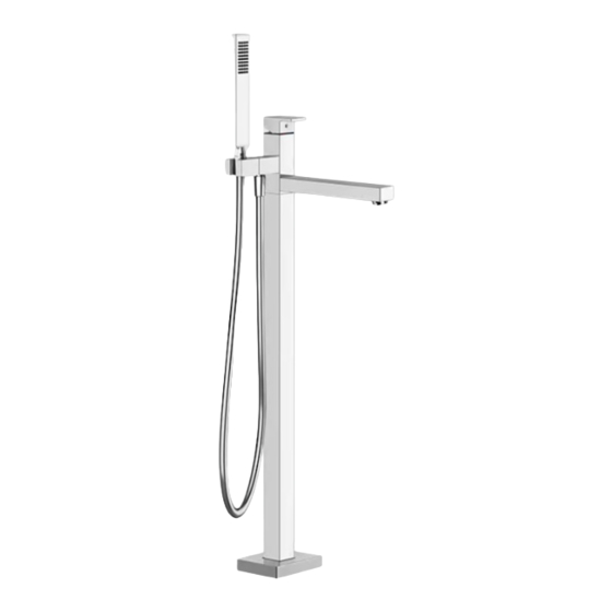 Gessi RETTANGOLO 24961 Bath Mixing Program