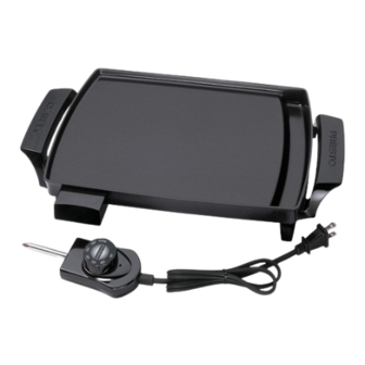 Presto Liddle Griddle Instructions