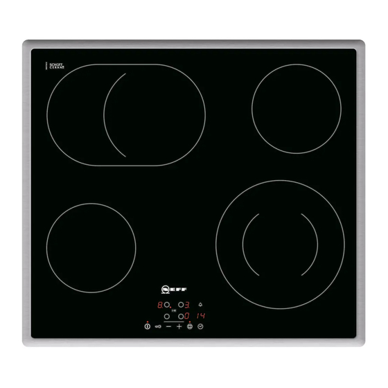 NEFF TL16FBK Series User Manual And Installation Instructiions
