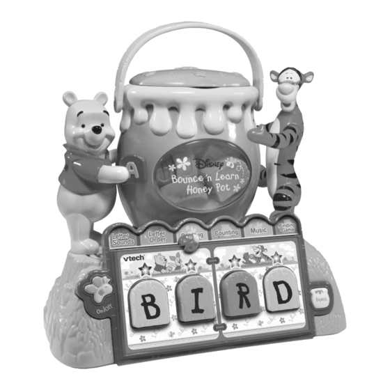 VTech Winnie the Pooh Bounce  n Learn Honeypot User Manual