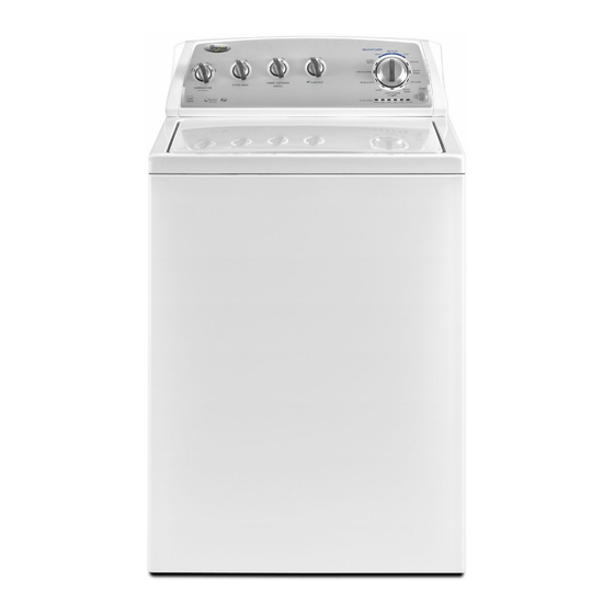 Whirlpool WTW4950XW3 Use And Care Manual