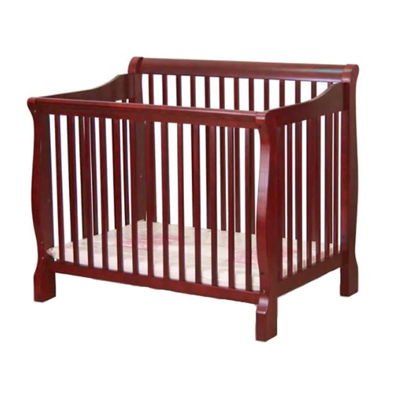 Angel Line Convertible Cribs 962 Assembly Instructions