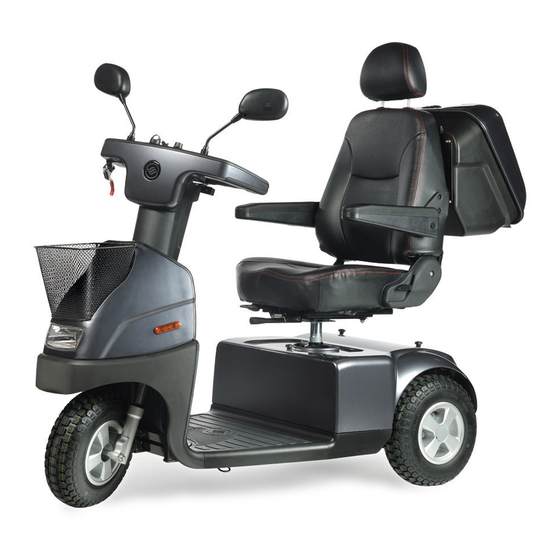 Afikim Afiscooter-C Mobility Scooter Manuals