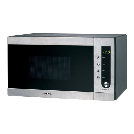 Sencor SMW 6125 Instruction Manual