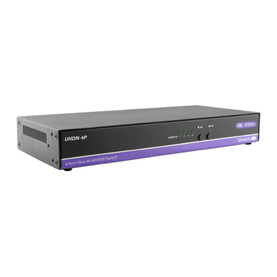 SMART-AVI UHDN-4PS Quick Start Manual
