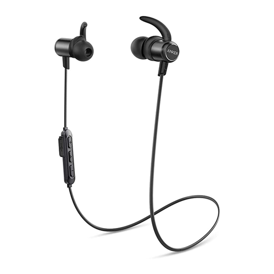 Anker SoundBuds Flow Owner's Manual