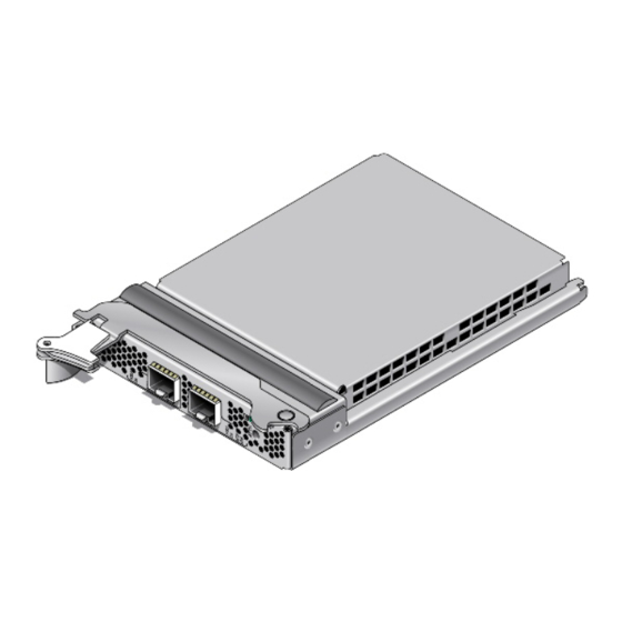 Sun Oracle Sun Dual 10GbE SFP+ PCIe ExpressModule User Manual