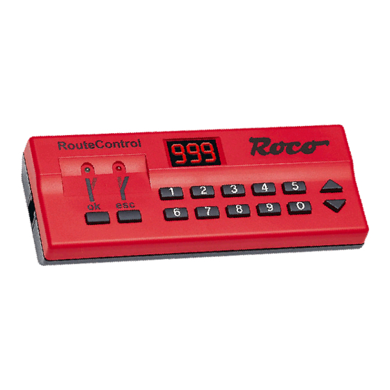 roco 10772 Manual