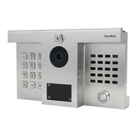 Doorbird D1812 Series Installation Manual