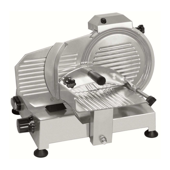 Celme FA 220 CE Food Slicer Manuals