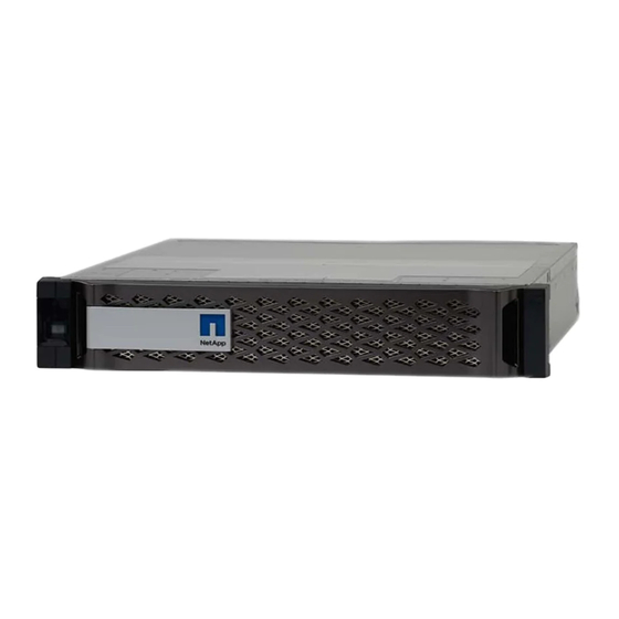 NetApp FAS2600 Manual