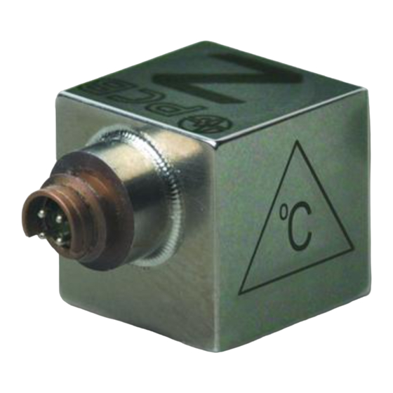 PCB Piezotronics 339A30/NC Installation And Operating Manual