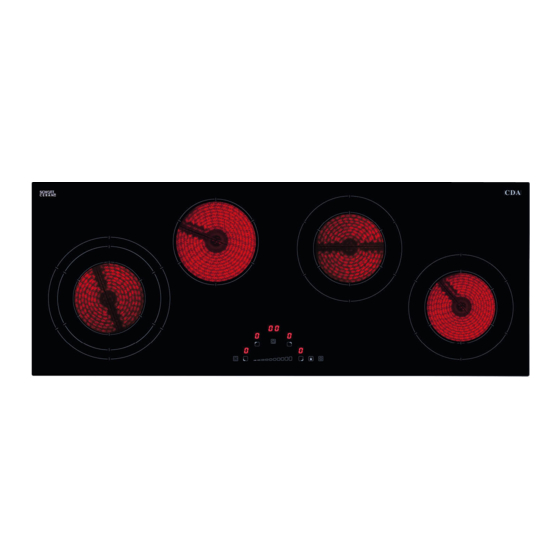 CDA HC9626FR Directions For Installation, Use And Maintenance
