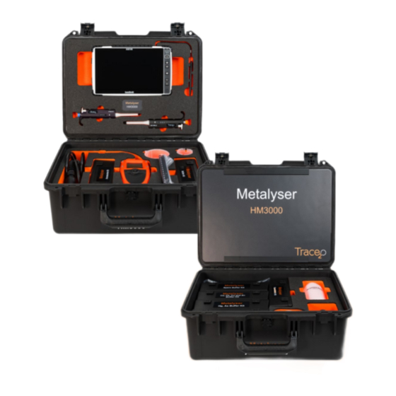 Trace2O METALYSER FIELD PRO HM3000 Instruction Manual