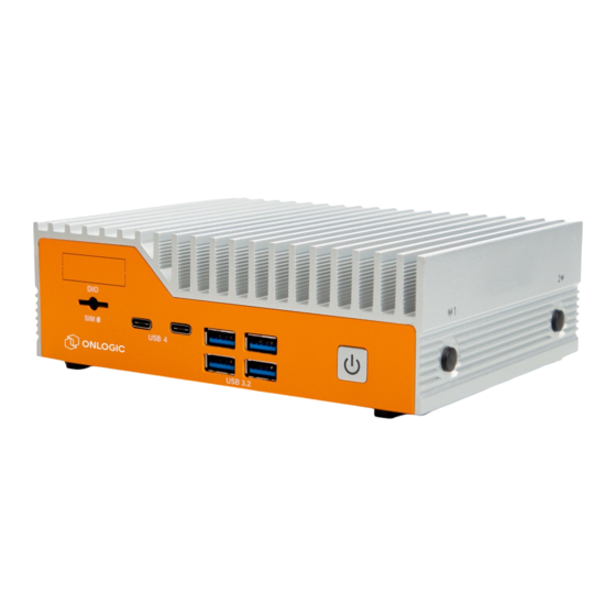 Onlogic HX401 Manuals