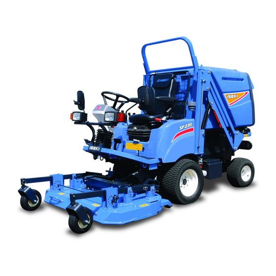 Iseki SF224 Operator's Manual