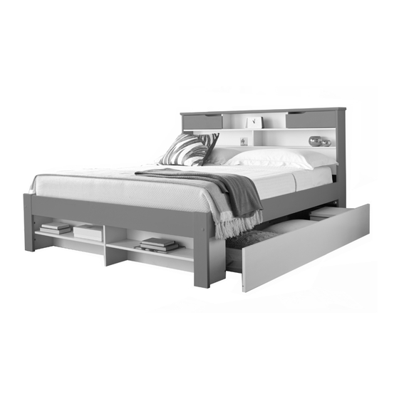 Happybeds Fabio Bed Assembly Instructions Manual