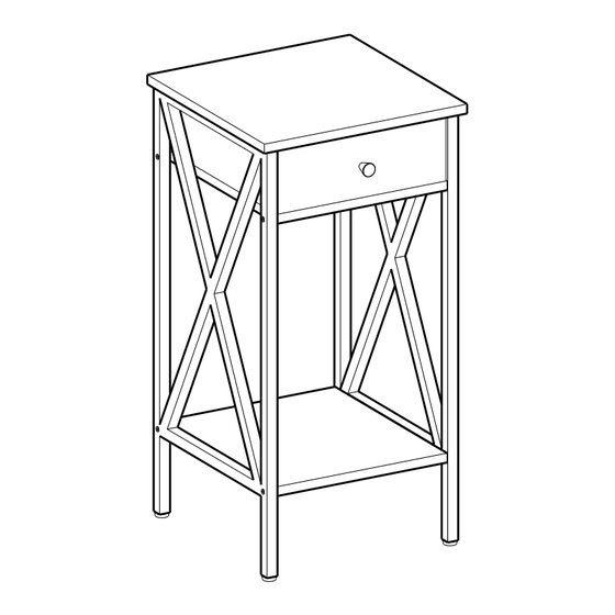 Songmics VASAGLE LET501 Assembly Instructions Manual