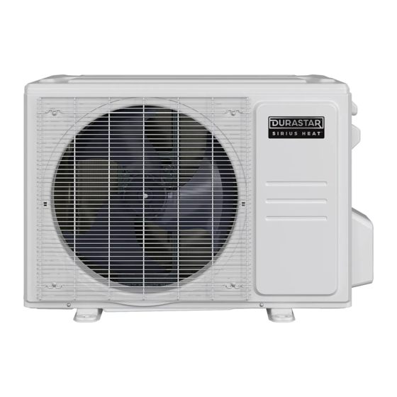 DURASTAR DRA1H06S2A Installation Manual