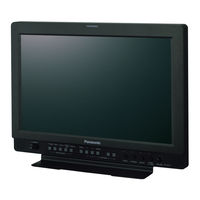 Panasonic BTLH1760E - LCD VIDEO MONITOR Operating Instructions Manual