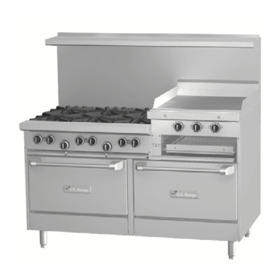 U.S. Range Enodis U Series 60" Specifications
