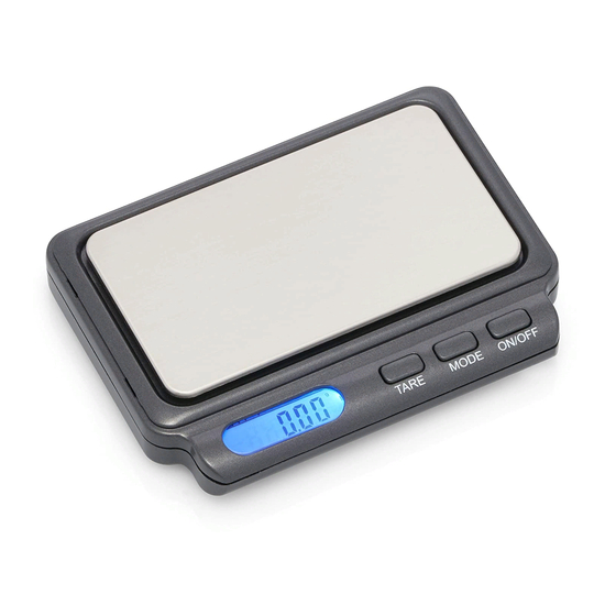 American Weigh AMW-Card User Manual
