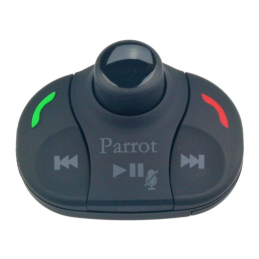 Parrot MKi9000 Quick Start Manual