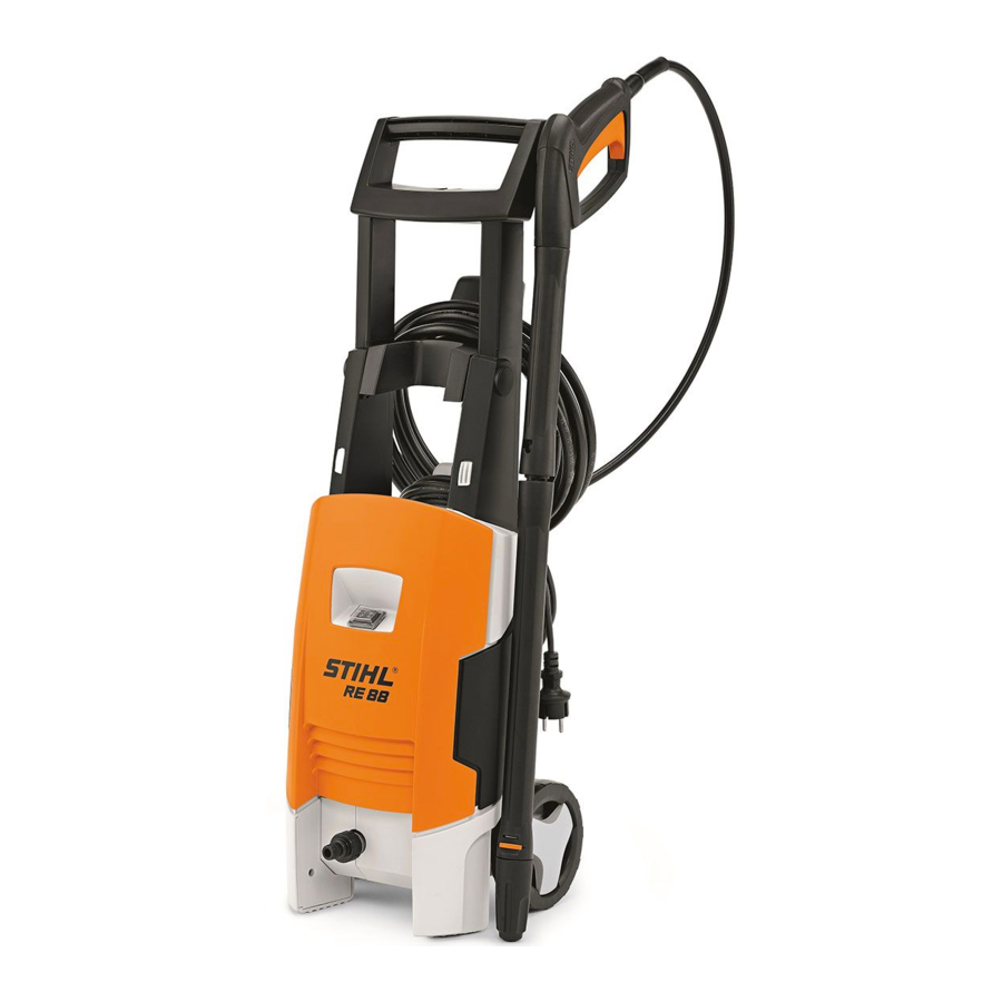 Stihl RE 88 Instruction Manual