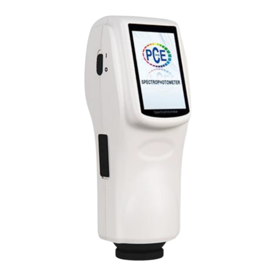 PCE Instruments PCE-CSM 8 Manual