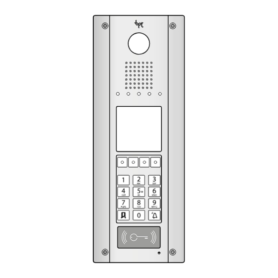 Bpt DDVC/08 VR User Manual