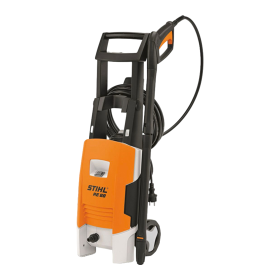 Stihl RE 88 Instruction Manual