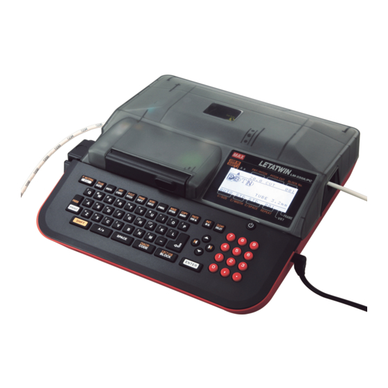 Letatwin MAX LM-550A/PC A11 Instruction Manual