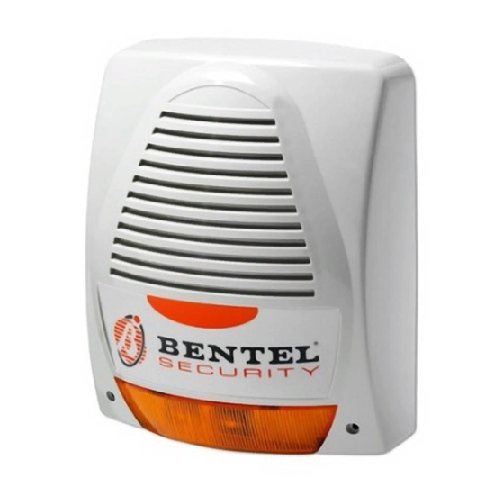 Bentel LADY-FPI Manual