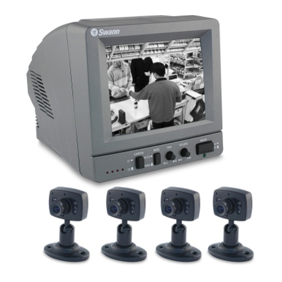 Swann 4 CCTV Cameras Security Monitoring System Installation Manual