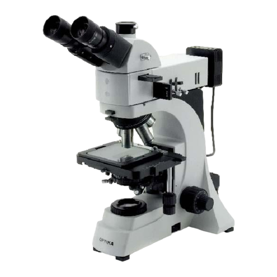 Optika B-600 MET Operation Manual