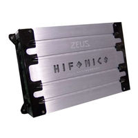 Hifonics ZeusZxi 8008 User Manual