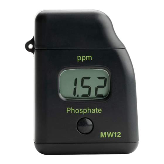 Milwaukee MW12 User Manual