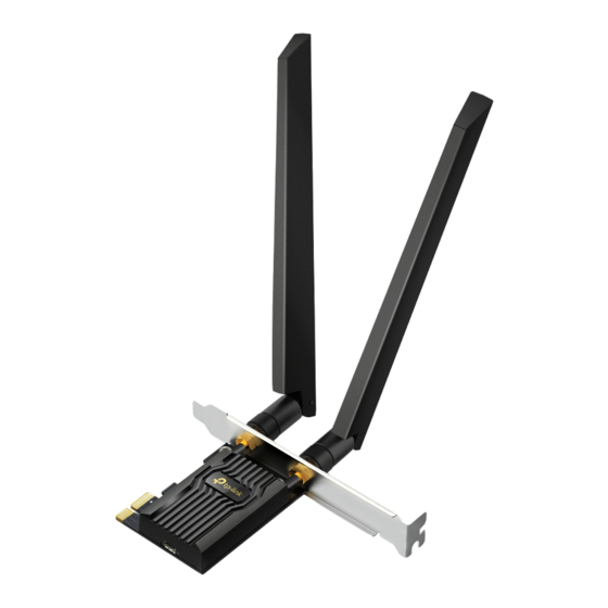 TP-Link Archer TXE72E User Manual