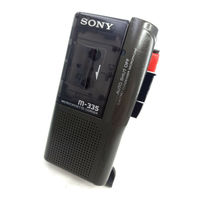 Sony M-335 User Manual