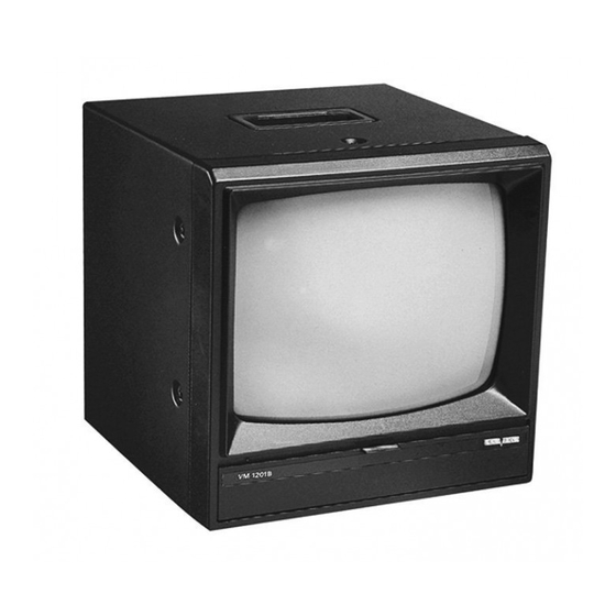 Speco VM-1201B Service Manual