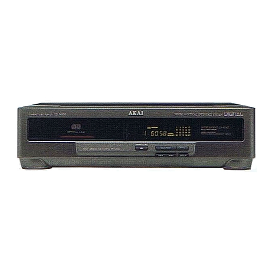 Akai CD-M630 Service Manual