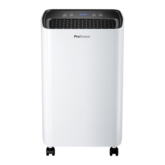ProBreeze PB-D-26 Quick Start Manual