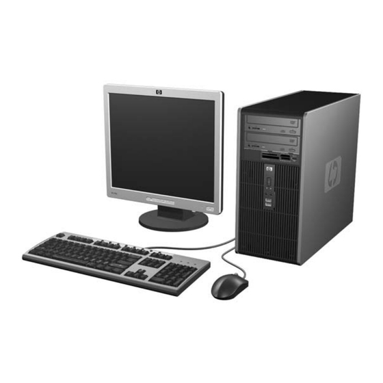 Compaq dc5800 - Microtower PC Troubleshooting Manual
