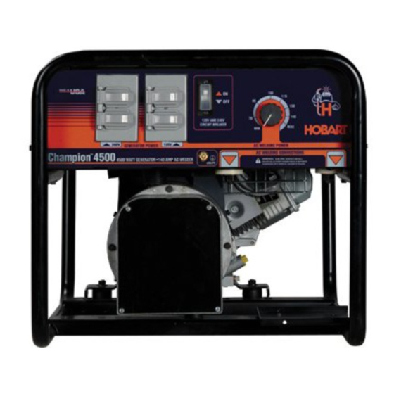 Hobart Welding Products Champion 4500 Manuals