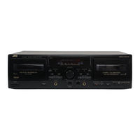 JVC TD-W354BK - Dual Cassette Deck Instructions Manual