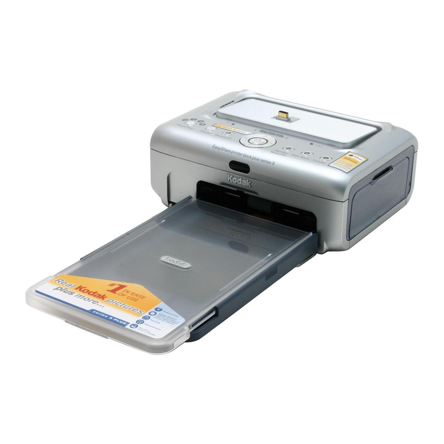 Kodak EasyShare printer dock User Manual