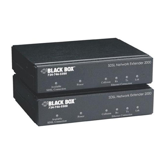 Black Box 2000 Instruction Manual