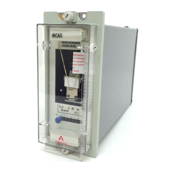 Alstom MCAG User Manual