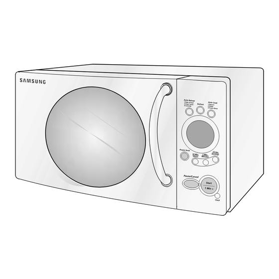 Samsung MW4688BA Owner's Manual