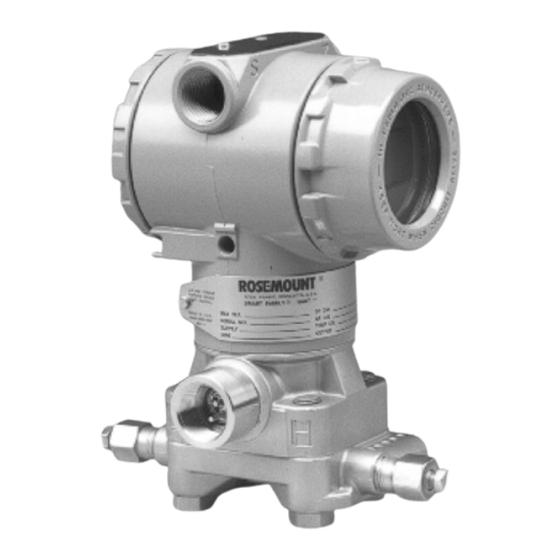 Fisher-Rosemount 3095FT Manual